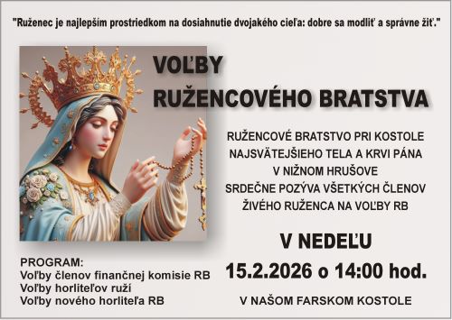 Voľby Ružencového bratstva