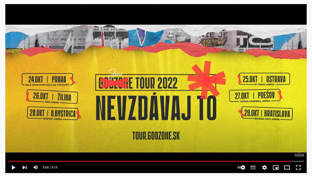 PREČO PRÍSŤ TENTO ROK NA GODZONE TOUR 2022?