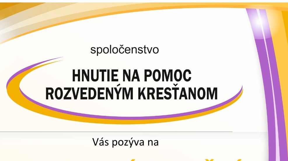 Spoločenstvo Hnutie na pomoc rozvedeným kresťanom pozýva