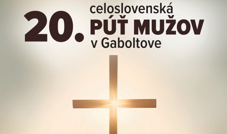 20.celoslovenská púť mužov do Gaboltova