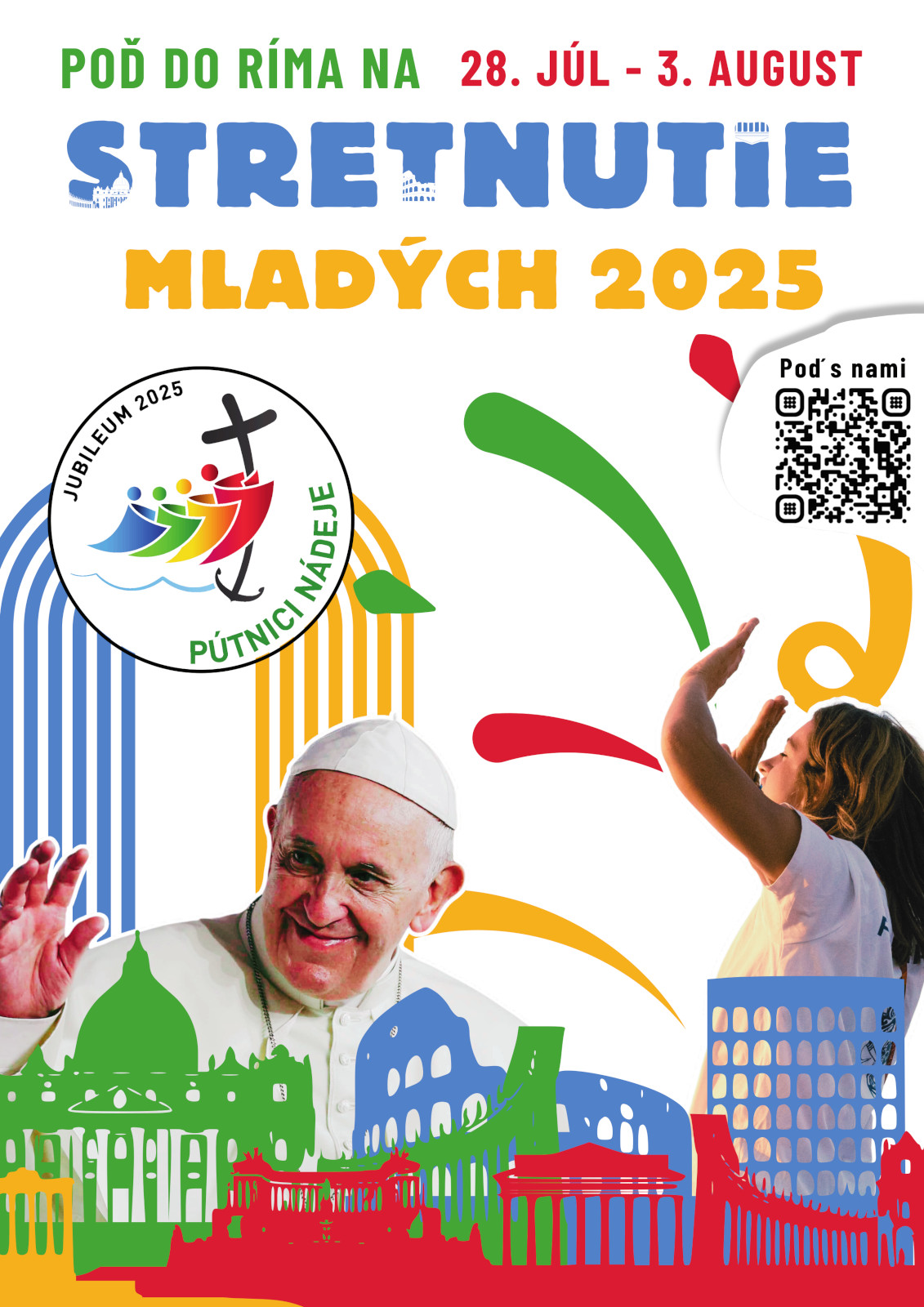 Jubileum mladých 2025 Rím - plagát KBS.jpg