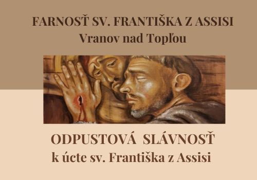 Odpust - farnosť sv. Františka vo Vranove n.T - Juh