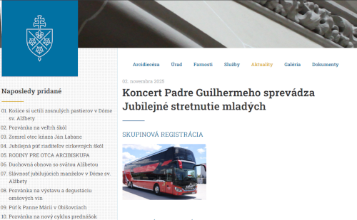 Jubilejné stretnutie mladých 2025 -s otcom arcibiskupom