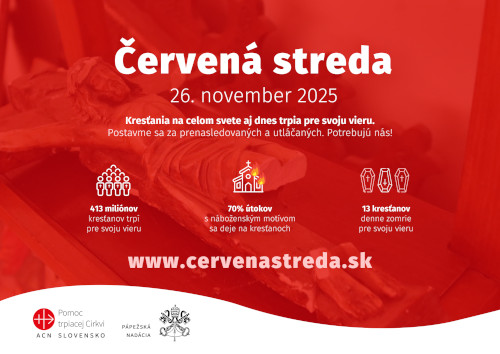 ČERVENÁ STREDA 2025