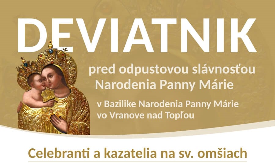 Deviatnik pred odpustovou slávnosťou